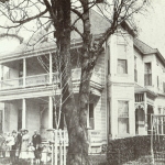 typical downtown turn of the century house