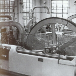 steam driven water pumping station