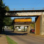 railroads over Milam