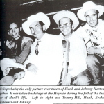 Hank and Johnny at the Hayride