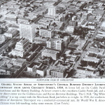 Downtown residential and commercial mix in 1930