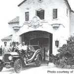 Velva St. Fire Station in 1928