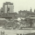 A look from the east bank in the early thirties