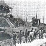 Construction on the West End Line in 1906